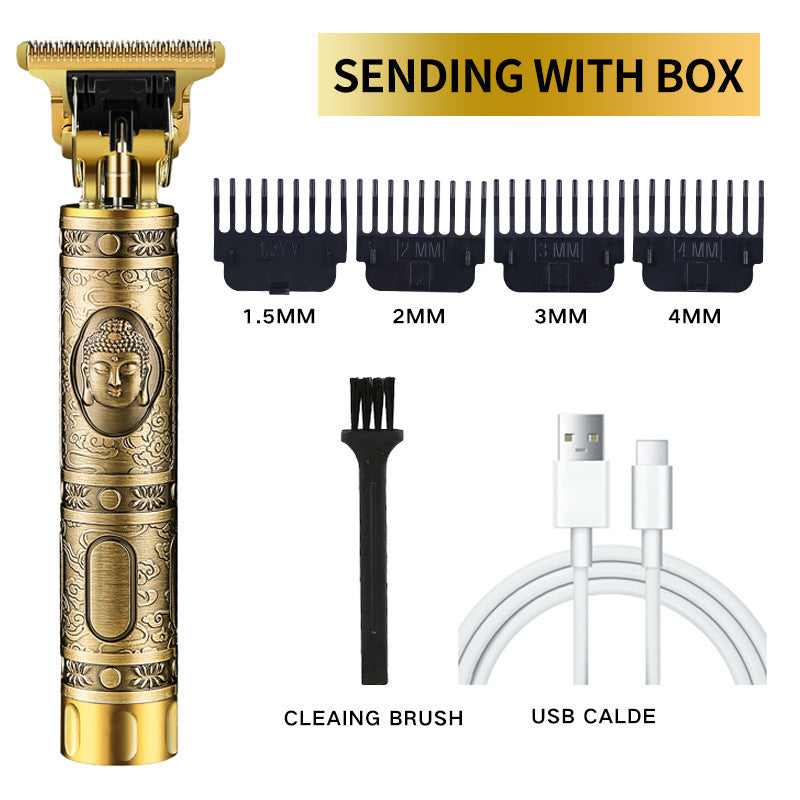 Electric Hair Clipper, Electric Hair Clipper, Oil Head Engraving Razor Electric Hair Clipper, Electric Hair Clipper, Oil Head Engraving Razor
